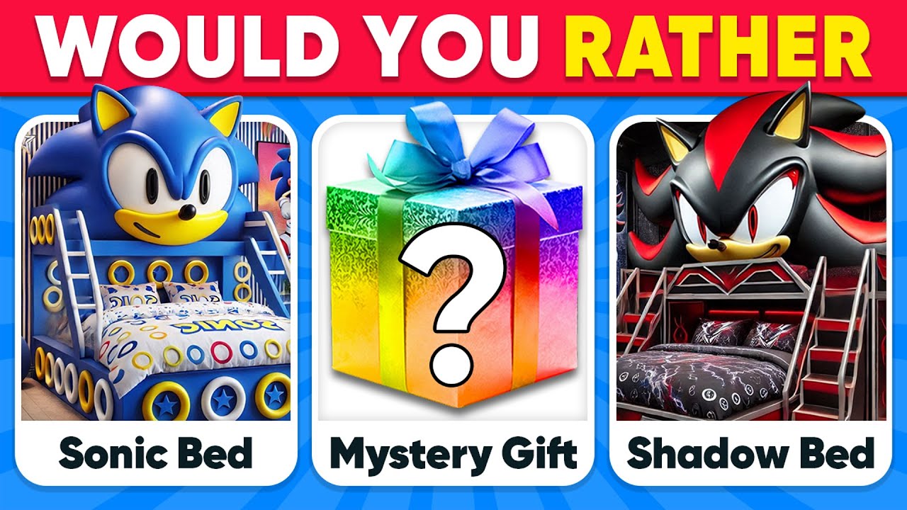 Would You Rather - MYSTERY Gift Edition 🎁💎 Quiz Galaxy