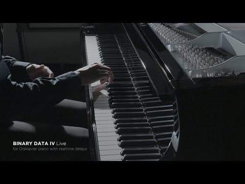 Alfonso Peduto - Binary Data IV Live [Disklavier + realtime delays]