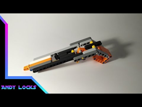 Резинкострел из lego technic + tutorial