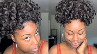 The Most NATURAL LOOKING Drawstring Ponytail EVER! Only 5 MINS!