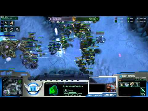 Outside Cast of a Ketroc TvP Tournament Game - Masters Starcraft 2 HotS