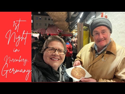 Our First Night at the Christmas Markets in Nuremberg, Germany 2024