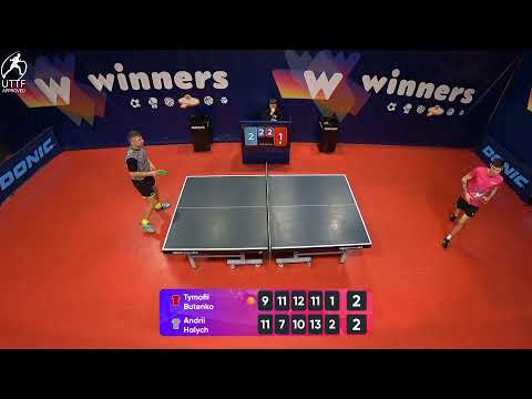 WINners League 02.02.2022 Butenko T. - Halych A. 20:00