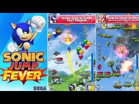 Sonic Jump Fever: Gameplay Walkthrough Part 1