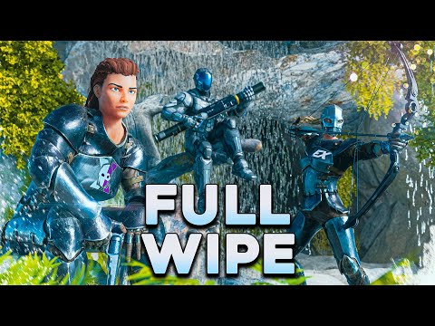 How a 20,000 Hour TRIO Survived 500 Days in Triple Waterfall Cave! - A Full ARK Wipe Story