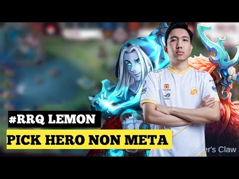 MOMENT RRQ LEMON PICK HERO NON META DI TURNAMEN