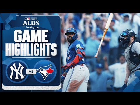 Yankees vs. Blue Jays ALDS Game 2 Highlights (10/5/25) | MLB Highlights