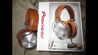Unboxing headset Pioneer SE-MS5T-T e breve review