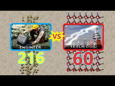 Engineers vs Tesla Coils - Red Alert 2