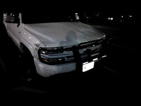 Machine Gun on top of Utah Police Truck
