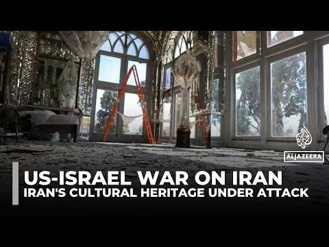 Iran says US-Israeli strikes hit heritage sites, including Golestan Palace