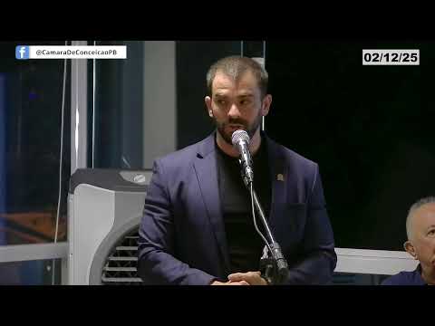 SESSÃO ORDINÁRIA (ITINERANTE ) | CÂMARA MUNICIPAL DE CONCEIÇÃO/PB - 02 DE DEZEMBRO DE 2025