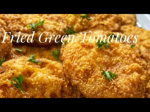 How to Make Southern Fried Green Tomatoes | Easy Recipe