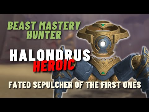 Halondrus Heroic Fated Sepulcher of the First Ones BM Hunter PoV | Shadowlands Season 4