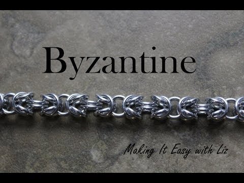 Beginner Chainmail - Byzantine Bracelet
