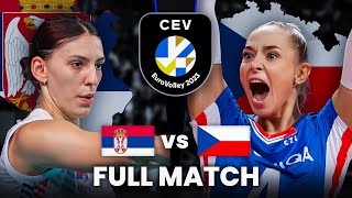 Serbia vs Czechia | Full Match | CEV EuroVolley 2023