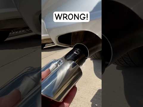 WRONG SIZE Exhaust Tip! #e90 #n52