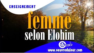 La Femme selon DIEU