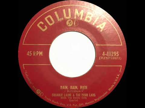 1954 HITS ARCHIVE: Rain, Rain, Rain - Frankie Laine & The Four Lads