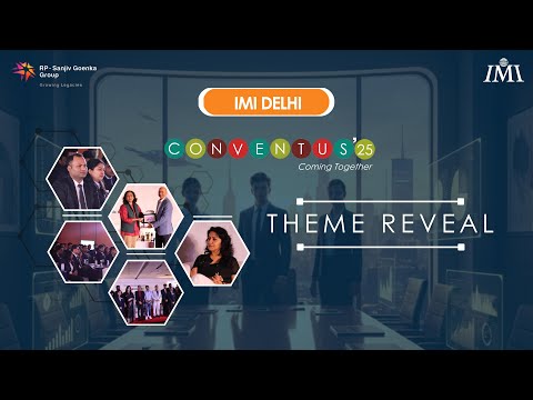 Conventus’25 Theme Reveal || IMI Delhi