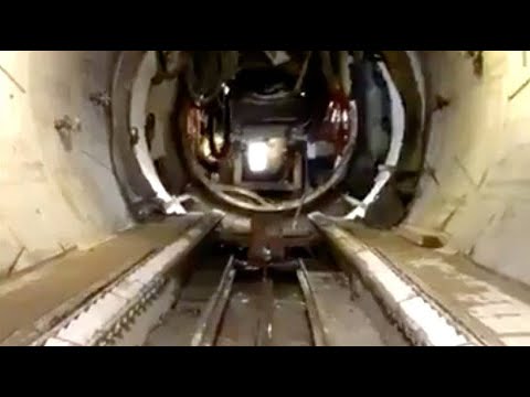 Elon Musk shows new test tunnel under Los Angeles