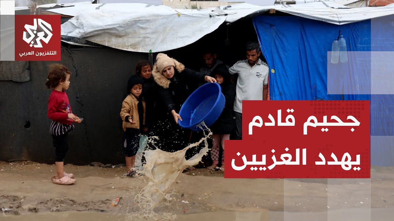 خطر داهم يهدد حياة النازحين في غزة وسط مماطلة إسرائيلية في إدخال الخيام والم?