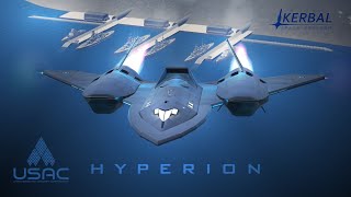 Kerbal Space Program. HYPERION: A Mach 10 Aircraft?... Or just a resigned hypersonic airplane?
