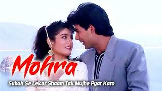Download lagu Subha Se Lekar Sham Tak Song | Mohra | Akshay Kumar, Raveena Tandon | Sadhana Sargam, Udit Narayan mp3 Download lagu Subha Se Lekar Sham Tak Song | Mohra | Akshay Kumar, Raveena Tandon | Sadhana Sargam, Udit Narayan mp3
