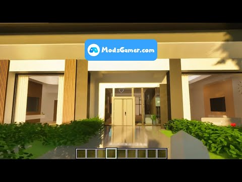 ModsGamer - Build a cozy house in Minecraft || Minecraft Building