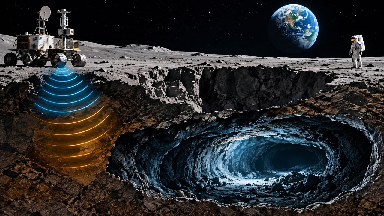 La NASA buscará una caverna oculta en la Luna: ¿un refugio para futuros astronautas?
