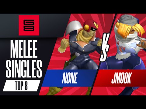 None vs Jmook - Top 8 Melee Singles - Genesis 8 | Captain Falcon vs Sheik