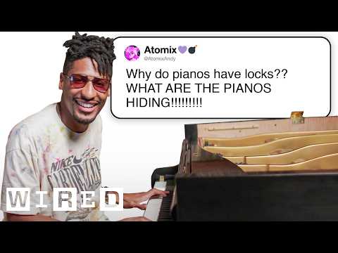 Jon Batiste Answers Piano Questions | Tech Support | WIRED