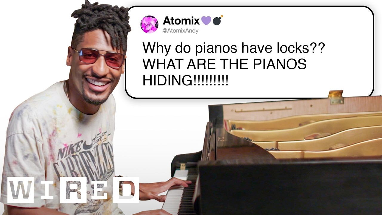 Jon Batiste Answers Piano Questions | Tech Support | WIRED - YouTube