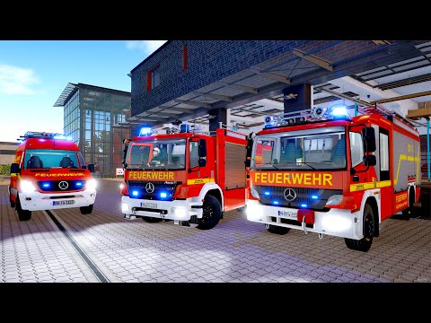 Emergency Call 112 - First Day As A German Firefighter!