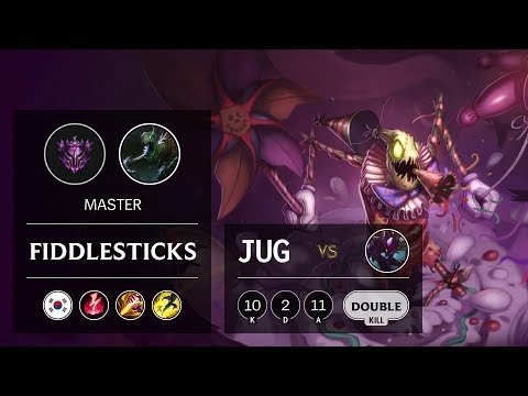 Fiddlesticks Jungle vs Kha'Zix - KR Master Patch 9.18
