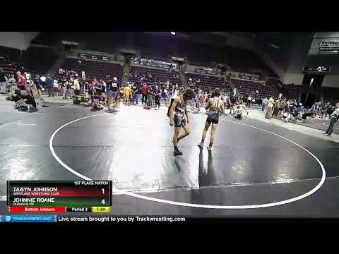 119 Lbs 1st Place Match - Taisyn Johnson, Westlake Wrestling Club Vs Johnnie Roane, Duran Elite D0