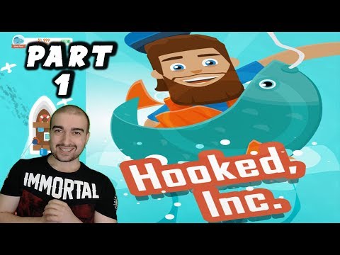 Hooked Inc Walkthrough - #1 - IDLE FISHING GAME! - (Android Gameplay Let's Play) - GPV247 - YouTube