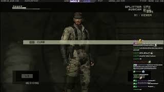 MGS3 Extreme difficulty story run with lots of extras, calls, easter eggs etc. (Part 2) (4/24/24)