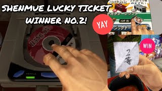 Shenmue Winning Ticket 2 - Play HANG ON at Ryo's home on his Sega Saturn!