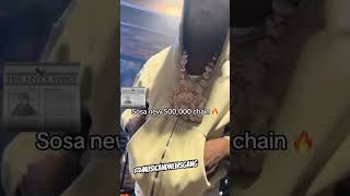 CHEIF KEEF $500K Pendant 🔥 #oblock #300 #chiraq #cheifkeef #glogang #fypviral #rapper #diamonds #fy