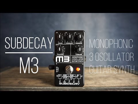 Mas Distro - Subdecay: M3 Monophonic 3 Oscillator Synth - Bass Demo