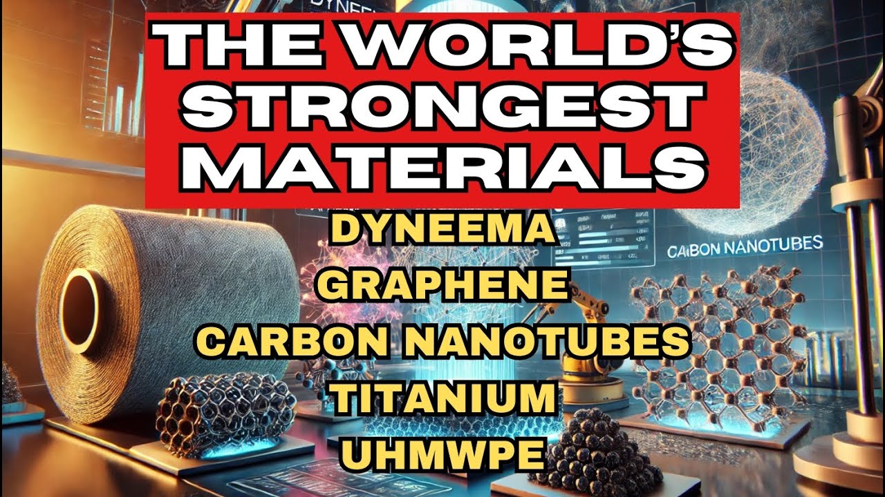 Exploring the World’s Strongest Materials  Dyneema, Graphene, Carbon Nanotubes, Titanium, UHMWPE
