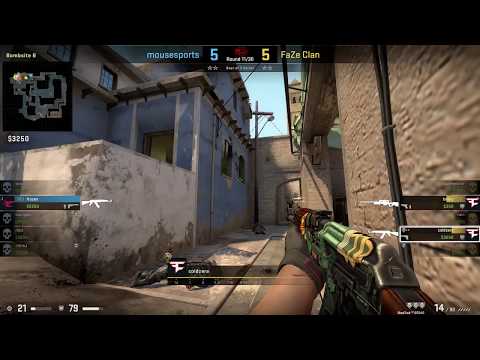 CS GO POV Demo FaZe coldzera 27 12 vs Mousesports de mirage