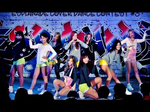 "Girls9" cover "Gee" (SNSD) @ "Esplanade Cover Dance Contest Season 3"