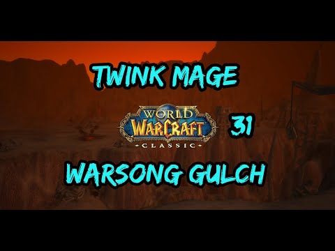 WoW Classic Twink 29 Battleground 31. Fire Mage. World of Warcraft Warsong Gulch