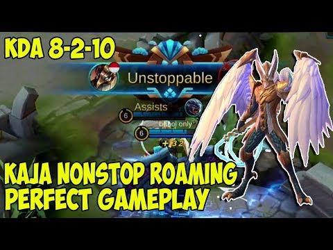 Kaja Nonstop Roaming, Perfect Gameplay - Top Global Kaja - Mobile legends