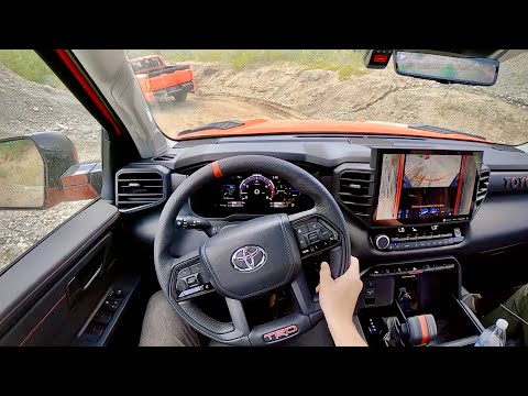 2022 Toyota Tundra TRD Pro - POV Offroad Driving Impressions