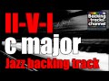 Jazz Backing Track | II-V-I | C major