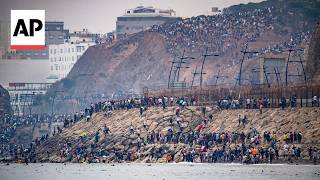 Spanish territory of Ceuta faces major migration surge from Morocco