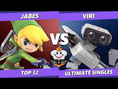 GOML NA Open Midwest USA SSBU - Jabes (Toon Link) Vs. Viri (ROB) Ultimate Top 32
